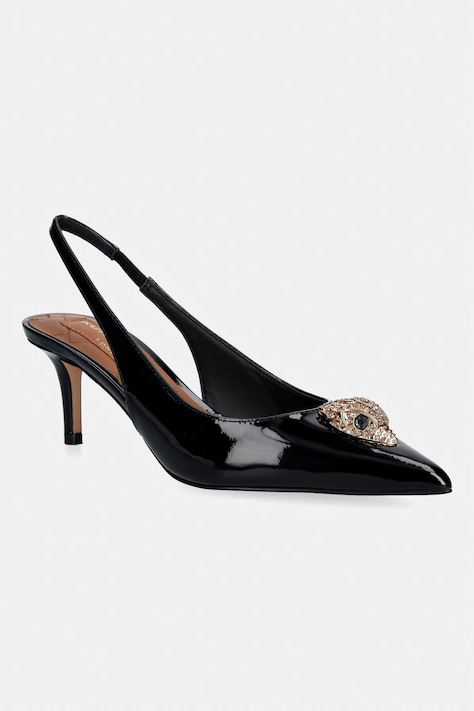 Kurt Geiger London tűsarkú bőr fekete 9786900309