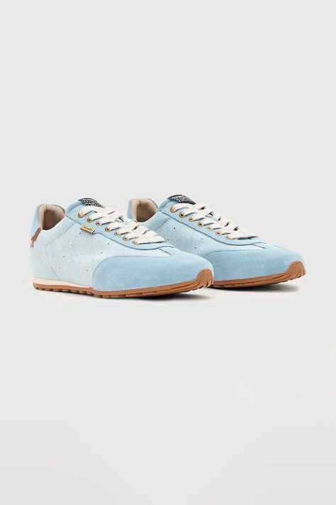 AllSaints Liam Low Top кросівки жіночі замшеві — SS26-OBD493, блакитний — фото 2