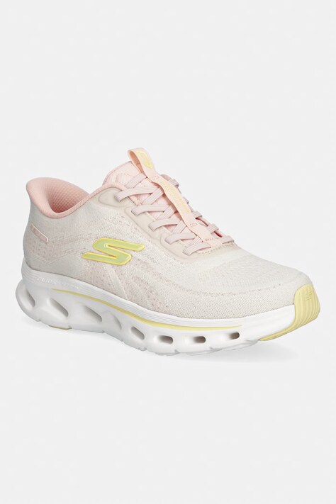 Skechers buty treningowe damskie GO WALK GLIDE-STEP beżowe 125144