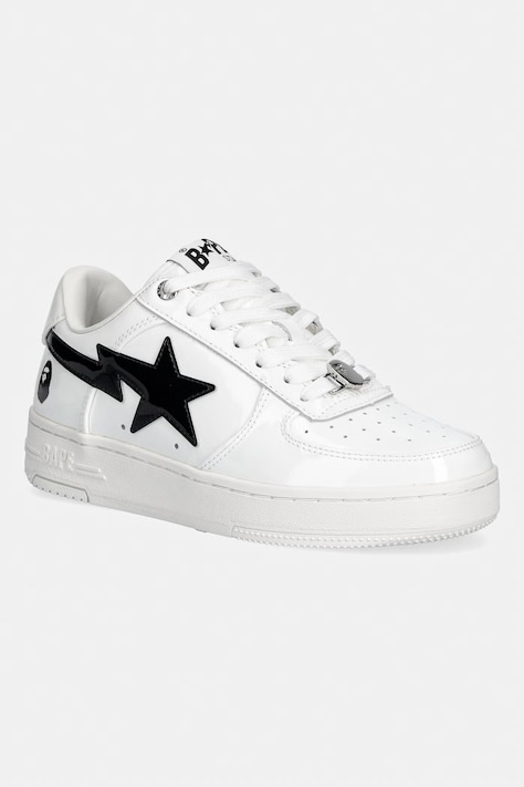A Bathing Ape BAPE STA #2 L sneakersy damskie skórzane białe 0ZXSHW302912Q