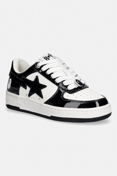 A Bathing Ape STA #1 sneakersy damskie skórzane białe 0ZXSHW301912Q