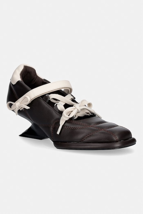 Koi Footwear γόβες σε σφήνα Adria Padded Kitten Heel καφέ Adria Padded Kitten Heel