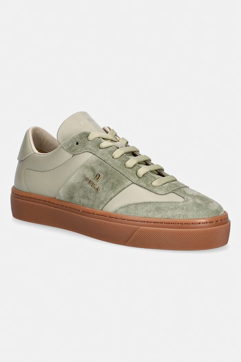 Furla sneakersy damskie skórzane zielone YI79ENJ BX3712 4244S