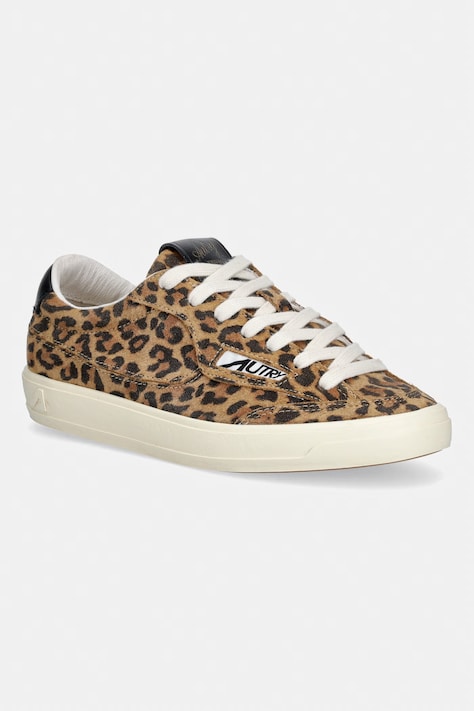 AUTRY Windscape sneakersy damskie zamszowe brązowe A1UNSCLWDY01