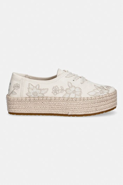 Toms еспадрильї на платформі жіночі VALENCIA LACE UP — фото 2