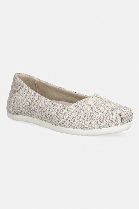 Toms espadryle damskie ALPARGATA BALLET beżowe 10023021