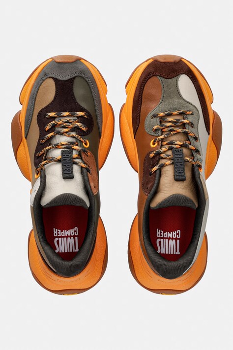 Camper TWS sneakersy damskie brązowe K201836-012