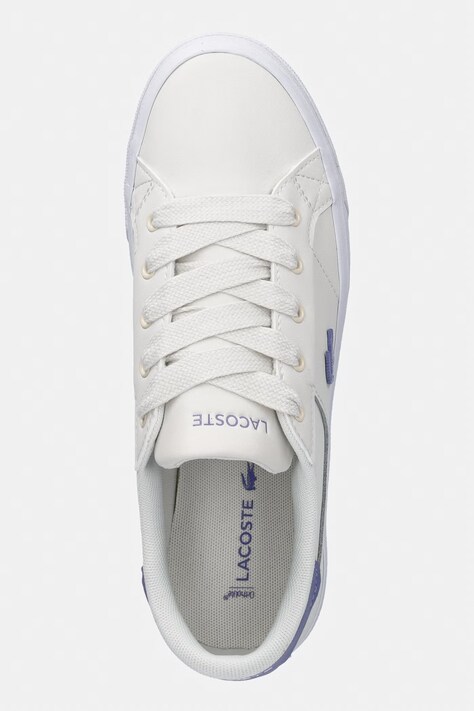 Lacoste Ziane Platform Leather Sneakers кросівки жіночі — SS26-OBDZZA, бежевий — фото 4