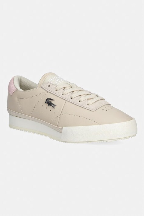 Lacoste Aura sneakersy damskie beżowe 50SFA0156 UH1