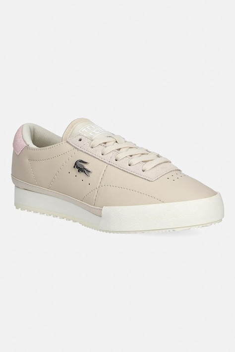 Lacoste Aura sneakersy damskie beżowe 50SFA0156 UH1