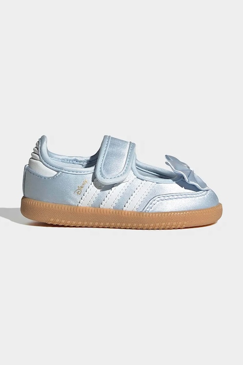 adidas Originals baleriny dziecięce DISNEY SAMBA JANE kolor niebieski IH1760
