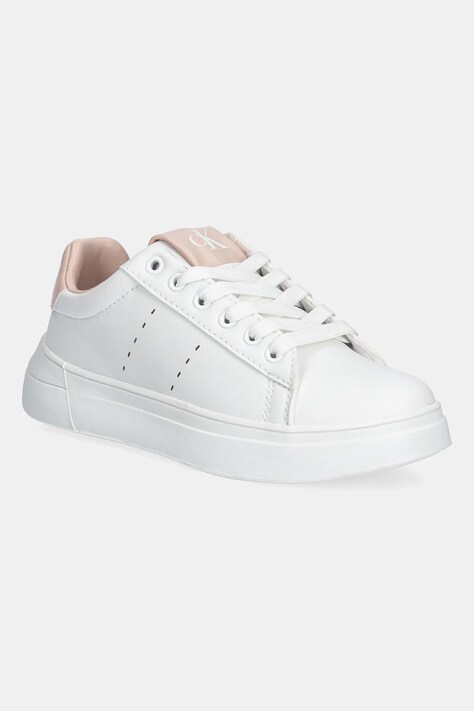Calvin Klein Jeans sneakersy dziecięce kolor biały V3A9-83221