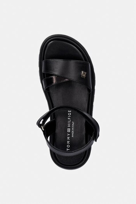 Дитячі сандалі Tommy Hilfiger — SS26-OBG00Y, чорний — фото 4