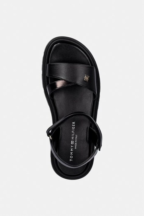 Дитячі сандалі Tommy Hilfiger — SS26-OBG00Z, чорний — фото 4