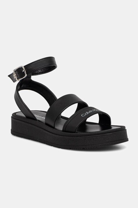 Calvin Klein Jeans sandały dziecięce kolor czarny V4A2-83261