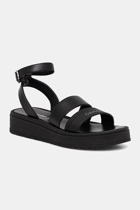 Calvin Klein Jeans sandały dziecięce kolor czarny V4A2-83261