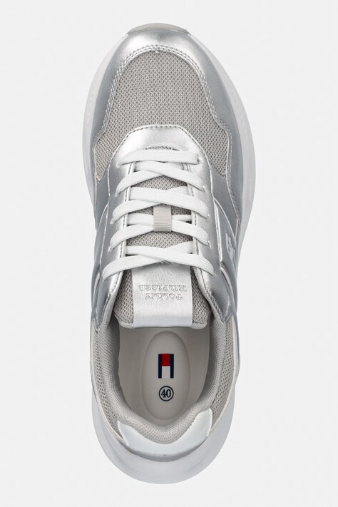 Дитячі кросівки Tommy Hilfiger — SS26-OBG029, срібний — фото 4