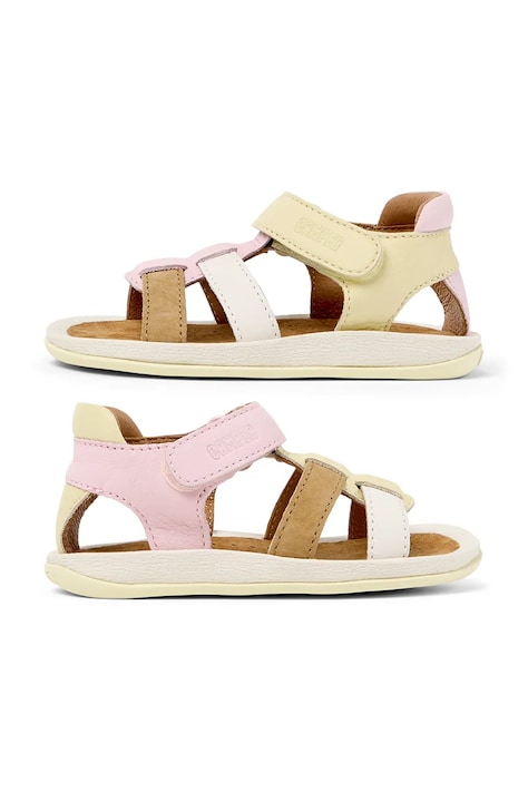 Camper sandale cu călcâiul deschis pentru copii piele TWS FW roz K800628