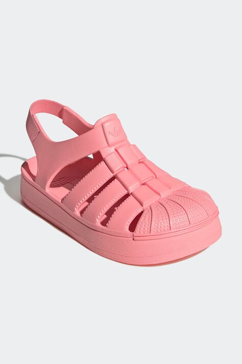 Дитячі сандалі adidas Originals SUPERSTAR SANDAL — SS26-OBG042, помаранчевий — фото 2