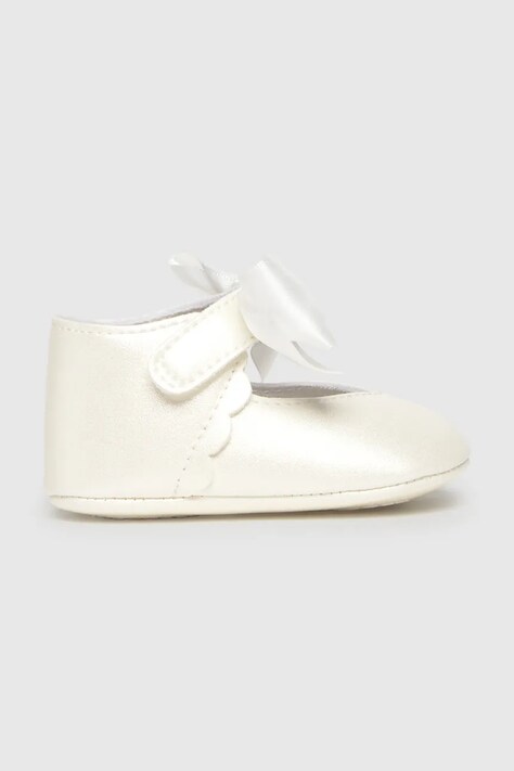 Mayoral Newborn buty niemowlęce kolor biały 9090