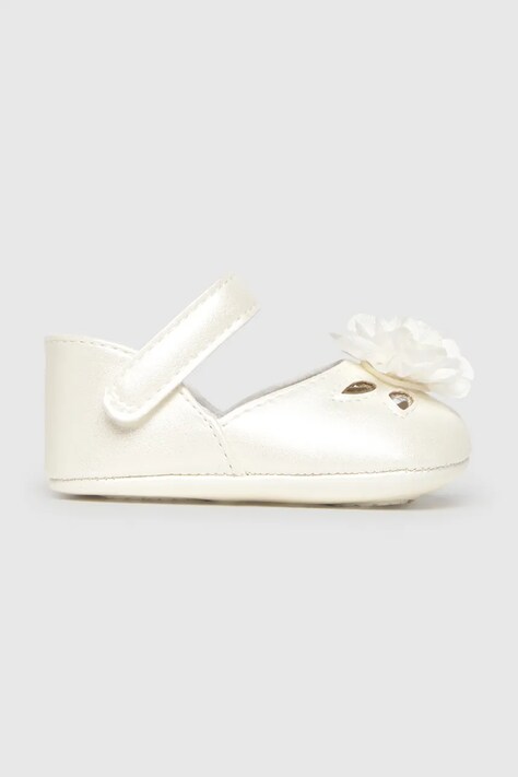 Mayoral Newborn buty niemowlęce kolor biały 9091