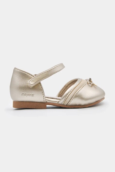 Mayoral baleriny dziecięce kolor złoty 41733
