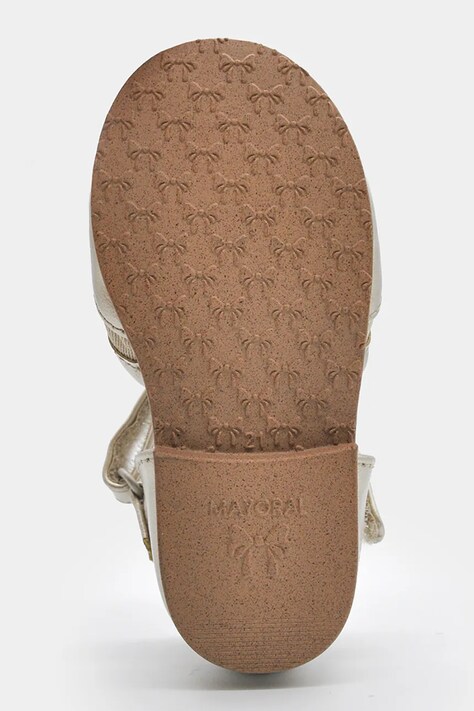 Mayoral baleriny dziecięce kolor złoty 41733