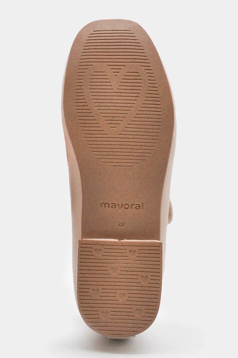 Дитячі балетки Mayoral — SS26-OBG07B, бежевий — фото 3