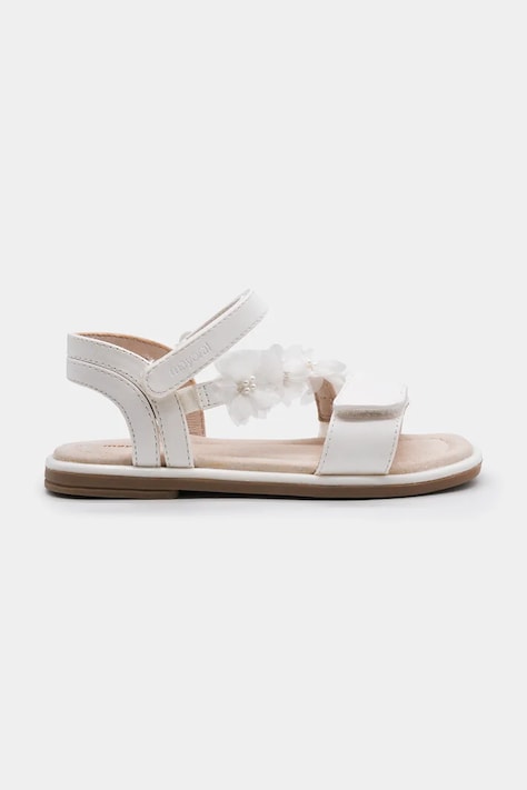 Otroški sandali Mayoral bela barva, 45734