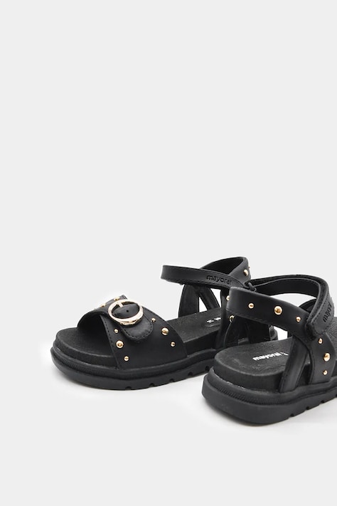 Mayoral sandały dziecięce kolor czarny 43740