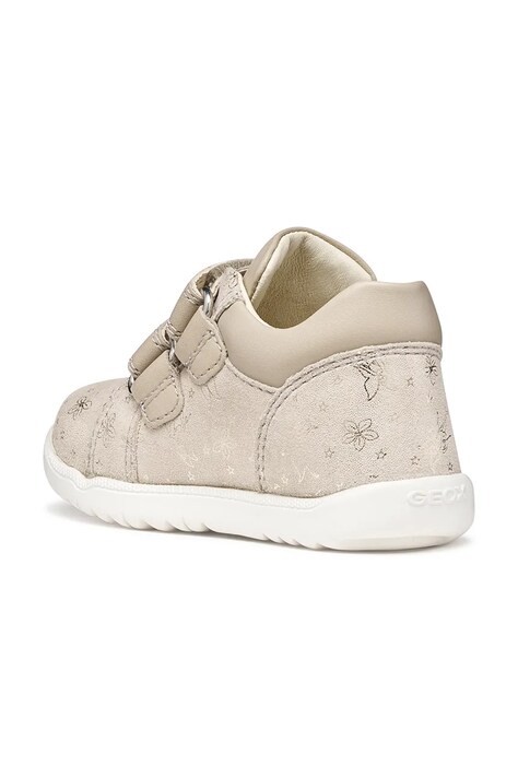 Geox półbuty skórzane dziecięce MACCHIA kolor beżowy B164PA.00778
