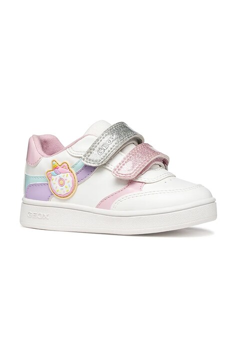 Geox sneakers pentru copii ECLYPER culoarea alb, B655MB.000BC