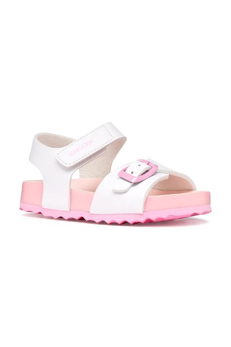 Geox detské sandále SANDAL CHALKI biele B652RA.000BC