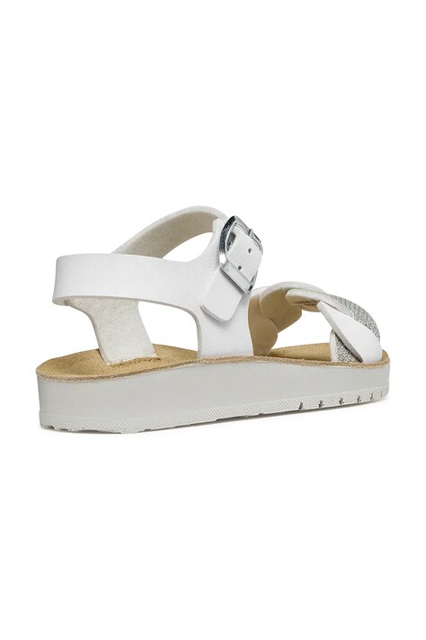 Geox sandały dziecięce SANDAL COSTAREI białe J55EAE.0BCEW