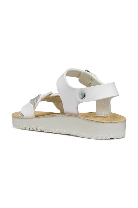 Geox sandały dziecięce SANDAL COSTAREI białe J55EAE.0BCEW