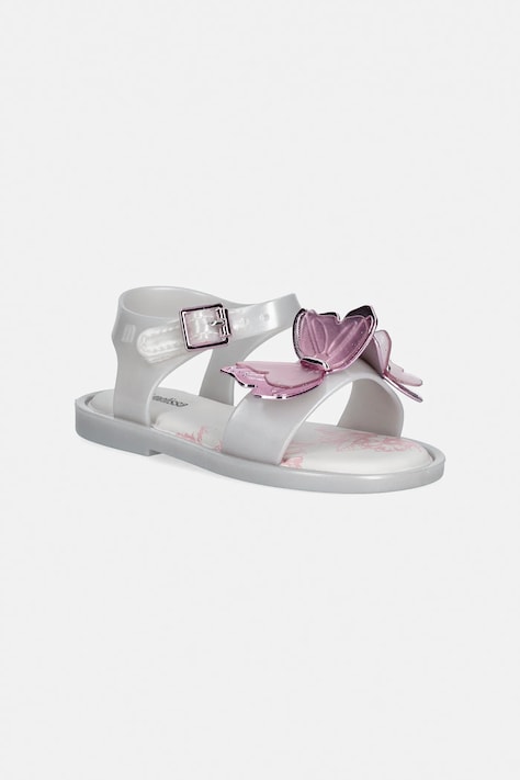 Melissa sandały dziecięce FLY SANDAL III BB kolor szary 37803