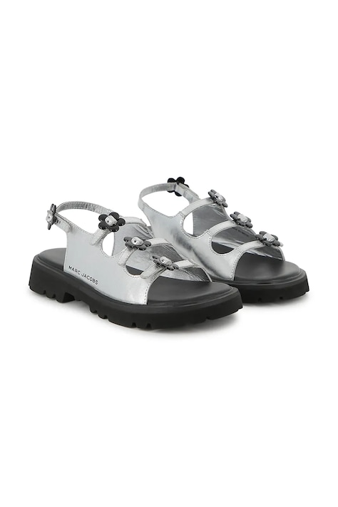 Marc Jacobs sandały dziecięce skórzane szare W60822