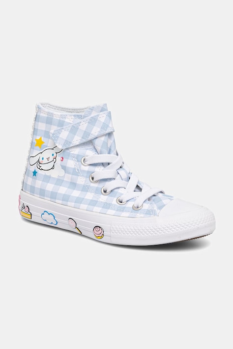 Converse CHUCK TAYLOR ALL STAR 1V HELLO KITTY trampki dziecięce niebieskie wysokie A17702C