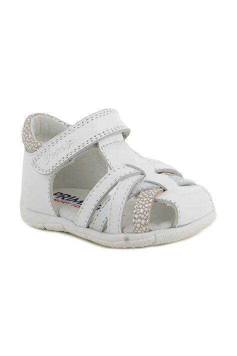 Primigi sandały skórzane dla dziewczynki białe PYK 14131