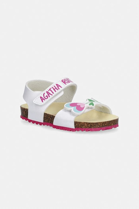 Dětské sandály Agatha Ruiz de la Prada bílá barva, 262979