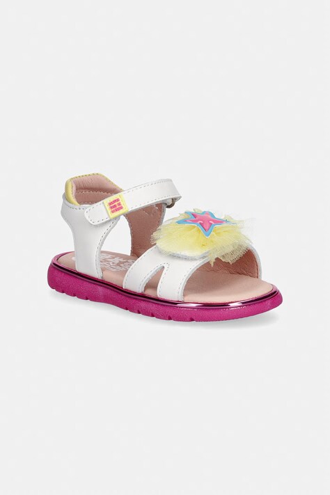 Agatha Ruiz de la Prada sandały dziecięce skórzane białe 262960
