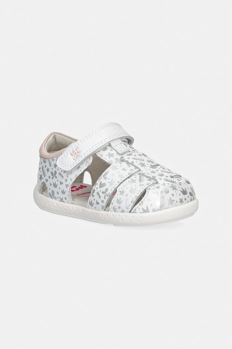 Dječje kožne sandale Garvalin boja: srebrna, 262326