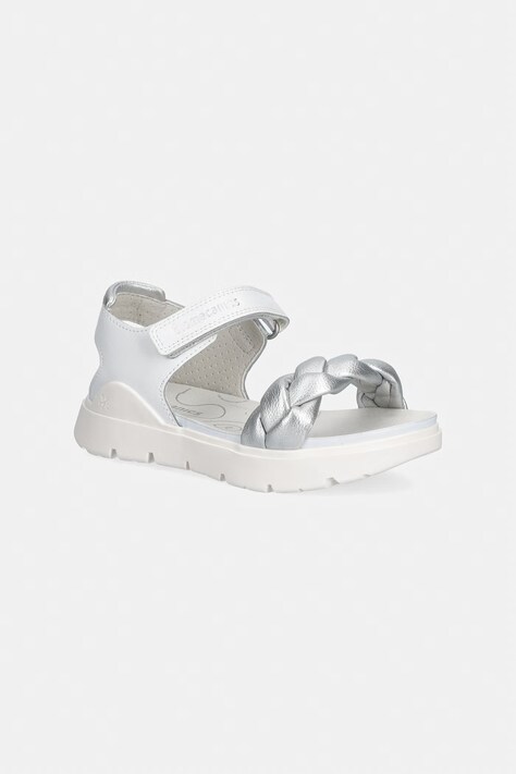 Biomecanics sandały skórzane białe 262220