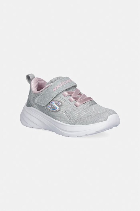 Skechers WAVE 92 sneakersy dziecięce srebrne 303557N