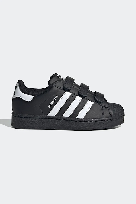 Παιδικά αθλητικά παπούτσια adidas Originals SUPERSTAR II χρώμα: μαύρο, JI3989