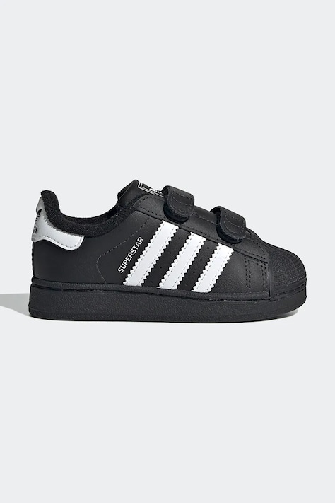 Otroške superge adidas Originals SUPERSTAR II črna barva, JI3991