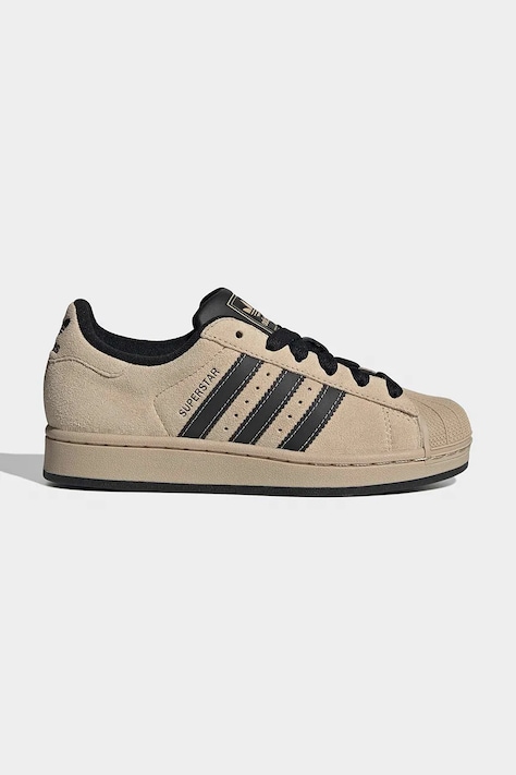 Детски кожени маратонки adidas Originals SUPERSTAR II в черно JP9430