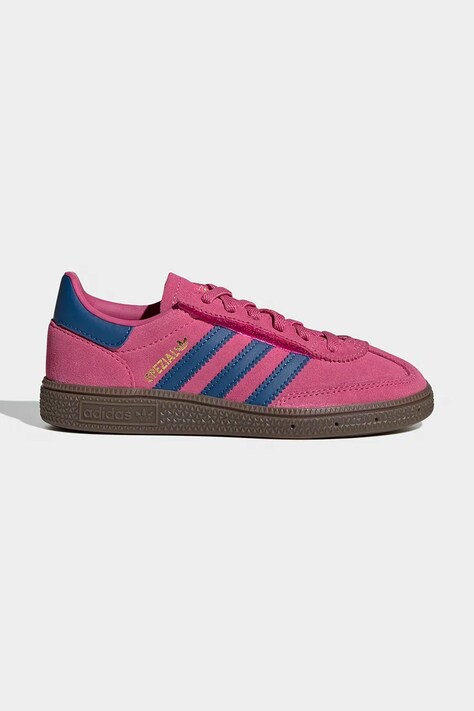 adidas Originals sneakersy skórzane dziecięce HANDBALL SPEZIAL kolor różowy KI4024