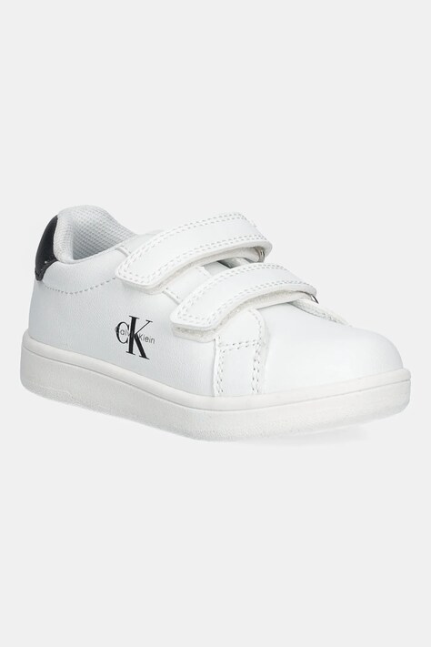 Calvin Klein Jeans sneakersy dziecięce kolor biały V1X9-83275