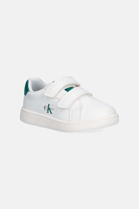 Calvin Klein Jeans sneakersy dziecięce kolor biały V1X9-83276